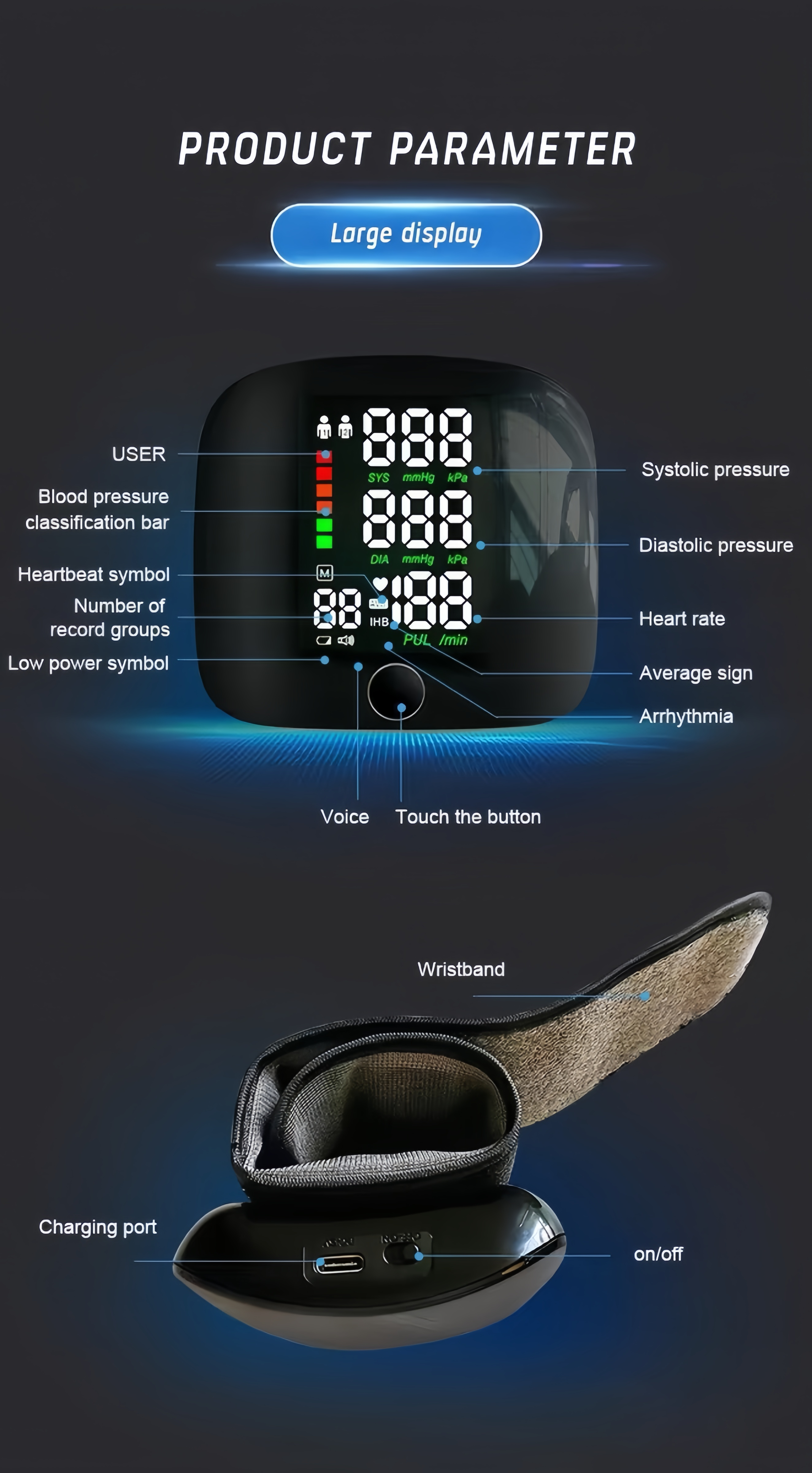 S580 Blood Pressure Monitor